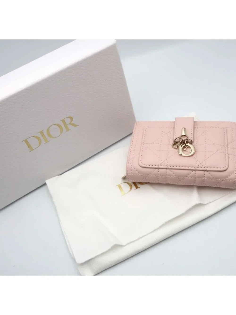 Dior My Dittany Wallet Lambskin Pink